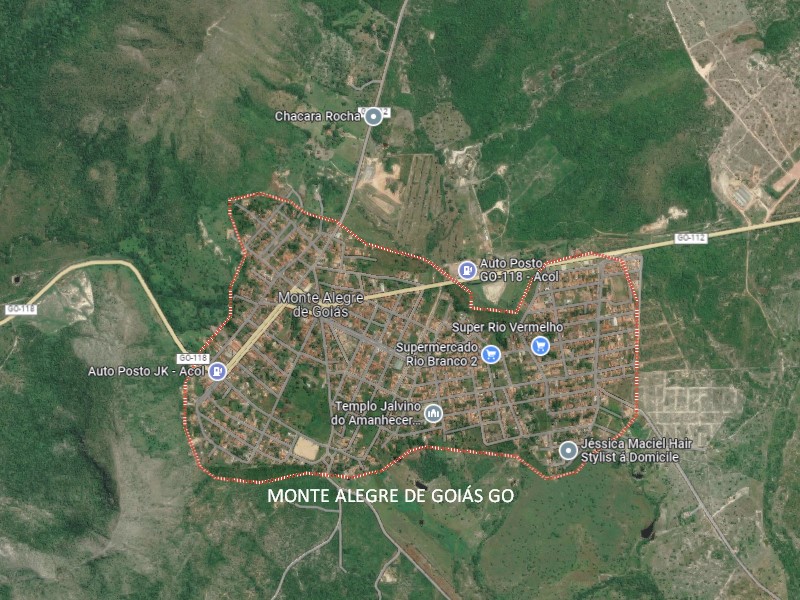 Casa m², Monte Alegre de Goiás GO