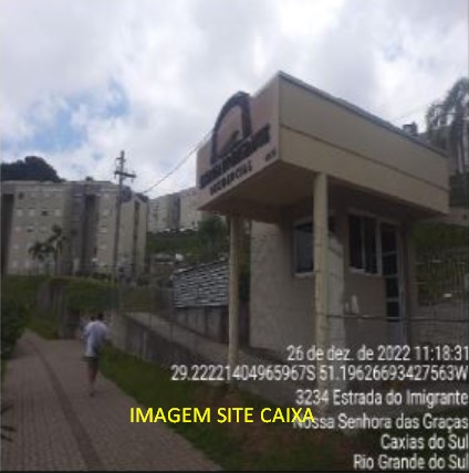 Apartamento 43,58m², Nossa Senhora das Graças, Caxias do Sul RS