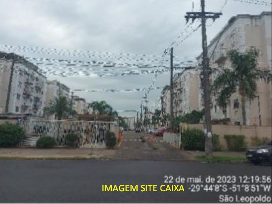 Apartamento 42,88m², Santos Dumont, São Leopoldo RS