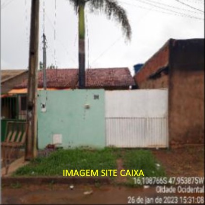 Casa 67,05m², Parque Araguari - "A" Cidade Ocidental GO