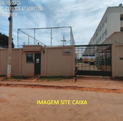 Apartamento 45,95m², Setor Norte, Planaltina GO