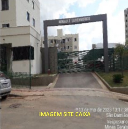 Apartamento 46,6m², São Damião, Vespasiano MG