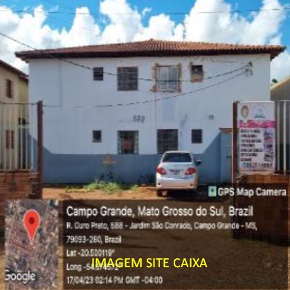 Apartamento 44,96m², Jardim São Conrado, Campo Grande MS