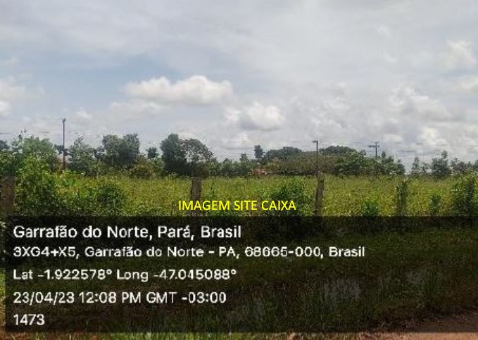 Terreno 3685m², Garrafão do Norte PA