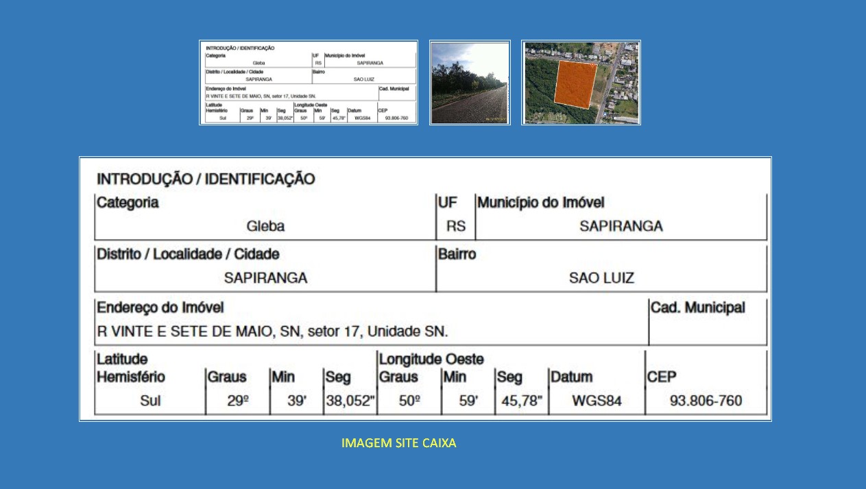 Área urbana 14804,55m², São Luiz, Sapiranga RS