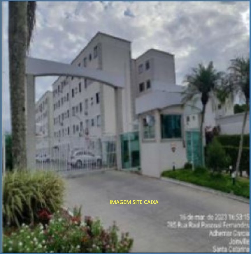Apartamento 51,56m², Adhemar Garcia, Joinville SC