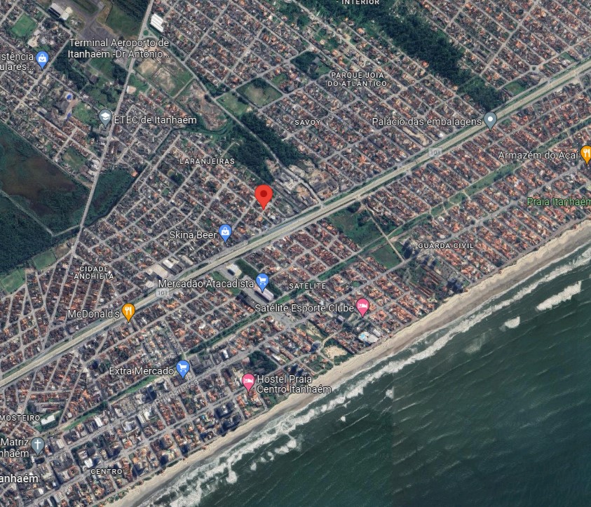 Imóvel residencial área 124,74m² - Itanhaém/SP