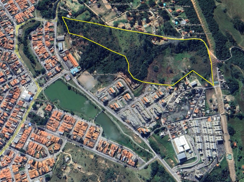 Gleba de terra área 120.750 m² - São José dos Campos/SP