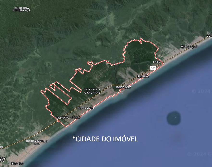 Parte Ideal 33,33% dos terrenos - Itanhaém/SP