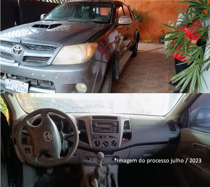 Toyota/Hilux CED 4x4 SRV - Miracatu/SP