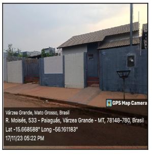 Casa 64.64m², CANELAS, VARZEA GRANDE MT