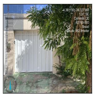 Casa 79.5m², CACHOEIRA DA PASTA, CANINDE CE