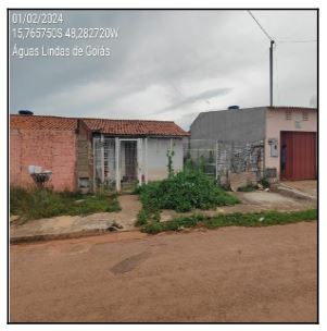 Casa 46.07m², MANSOES CAMARGO, AGUAS LINDAS DE GOIAS GO