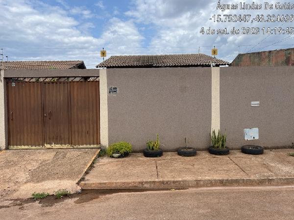 Casa 68.01m², PARQUE DAS AGUAS BONITAS I, AGUAS LINDAS DE GOIAS GO