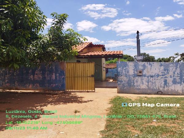 Casa 64.13m², PARQUE INDUSTRIAL MINGONE, LUZIANIA GO
