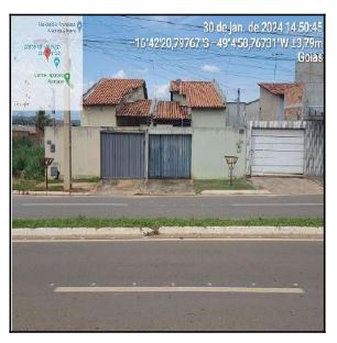 Casa 74.85m², SAO FRANCISCO, SENADOR CANEDO GO