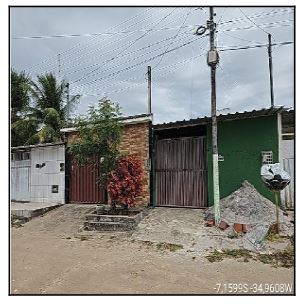 Casa 66.65m², LOTEAMENTO EITEL SAN, SANTA RITA PB
