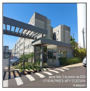 Apartamento 43.06m², JARDIM RESIDENCIAL PARAISO, ARARAQUARA SP