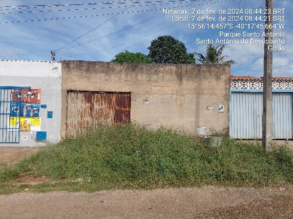 Casa 62.73m², PARQUE SANTO ANTONIO, SANTO ANTONIO DO DESCOBERTO GO