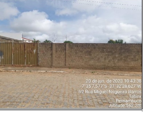 Terreno 900m², CENTRO, TABIRA PE