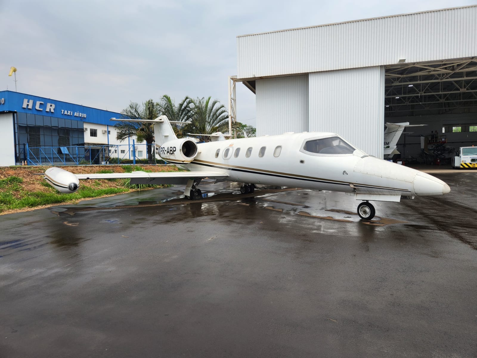Aeronave Learjet - AÉRONAVEGAVEL - Campinas/SP