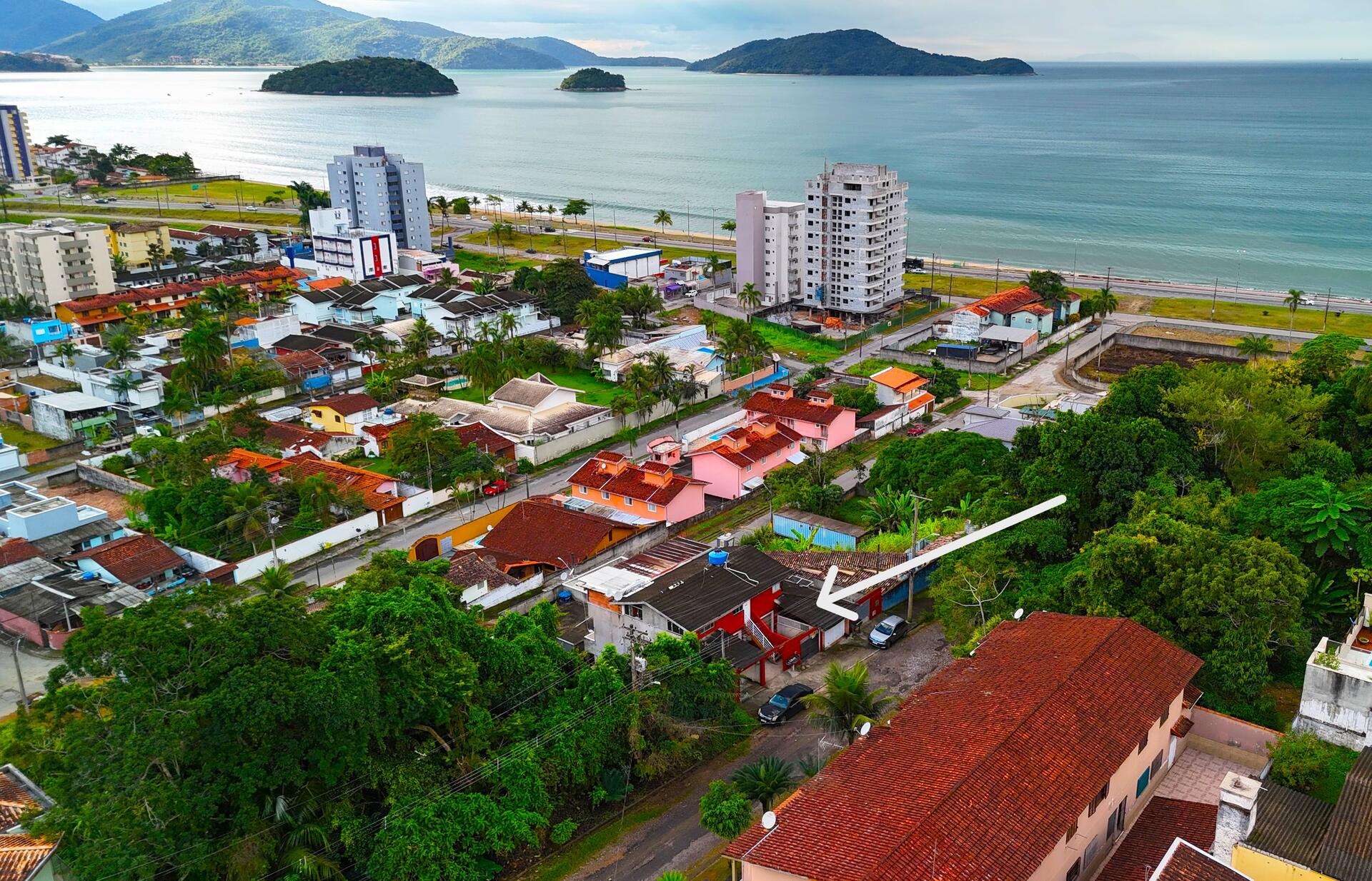 Residencial área 364,02m², Massaguaçu - Caraguatatuba/SP