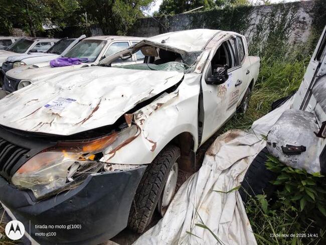 thumb SUCATA: MITSUBISHI L200 TRITON SPT GL Placa: NAS9923 BOA VISTA/RR Ano/Mod: 2018/2019 Cor: Branca Chassi: 93XLJKL1TKCJ18958 Motor: 4N15BAB9194 RENAVAM: 01186007718