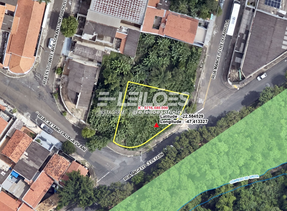Imagem do imóvel Terreno urbano, área 571,80m² - Jd. Nova Europa – Limeira/SP