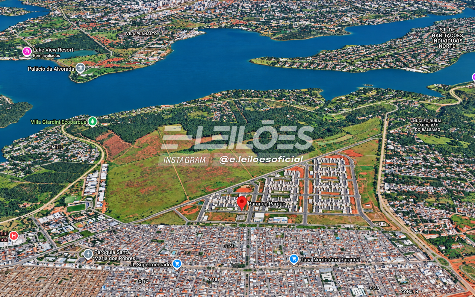 Apto. aproximadamente 46m², Condomínio Paranoá Parque - Paranoá/DF